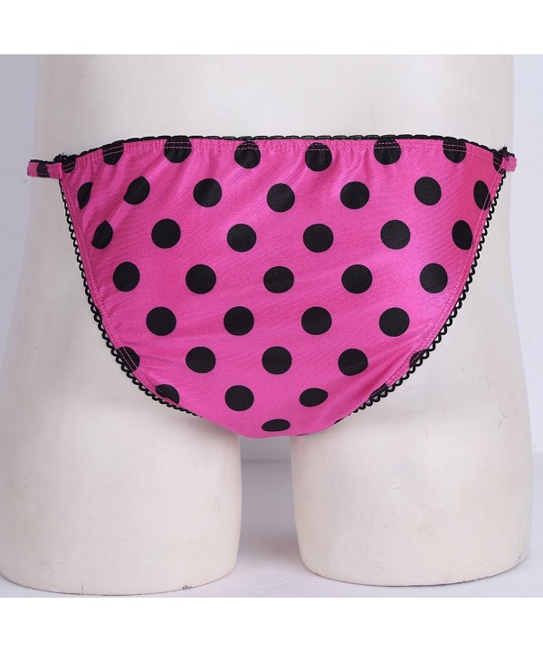 Men S Polka Dots Bikini Briefs Crossdress Underwear Sissy Panties