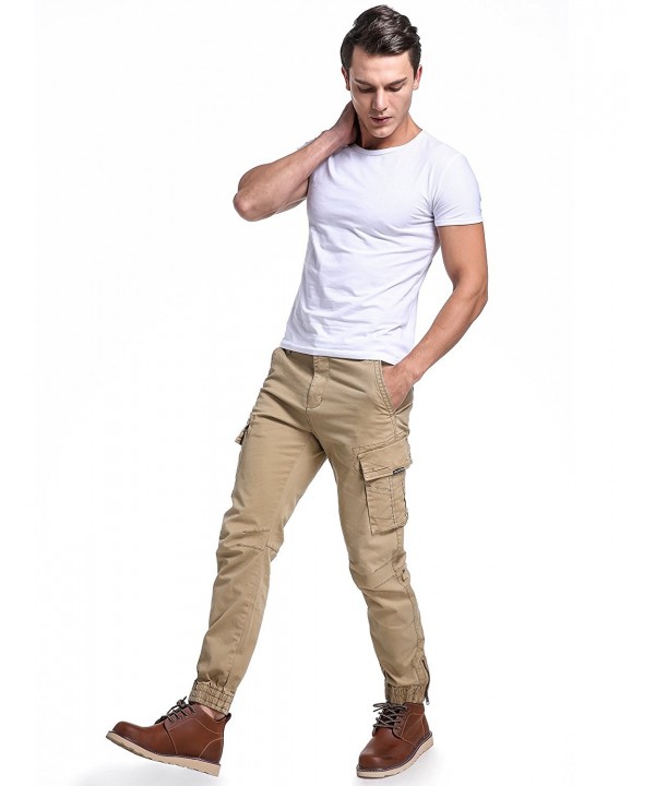 men's slim fit athletic pants