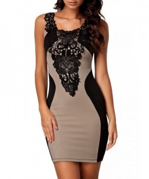 Yishower Sleeveless Fashion Bodycon Cocktail