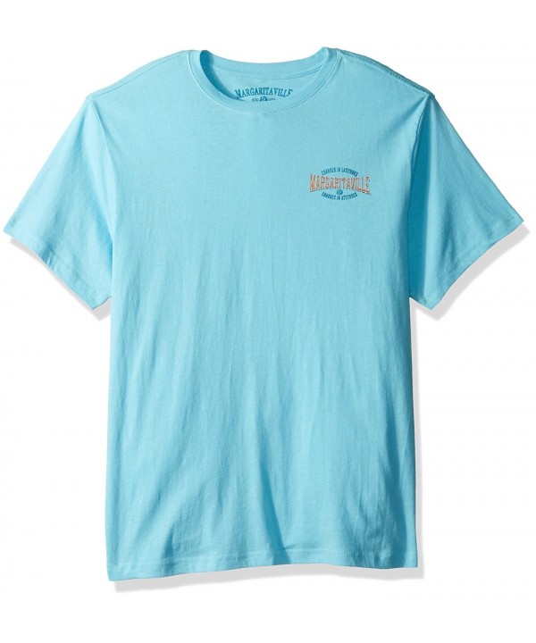 Men's Short Sleeve Pocket Crew Neck Solid T-Shirt - Coral Sands ...