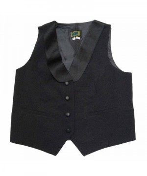 Womens Shawl Collar Tuxedo Vest- Formal- Waitress- Hospitality ...