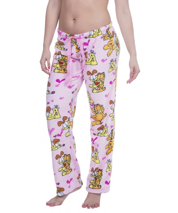 Licensed Women's Warm and Cozy Plush Pajama/Lounge Pants - Soft Pink ...