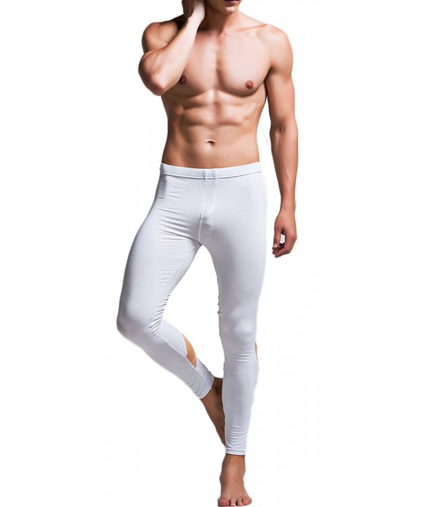 Men's Thermal Underwear Performance Fleece Lined Long Johns - White ...